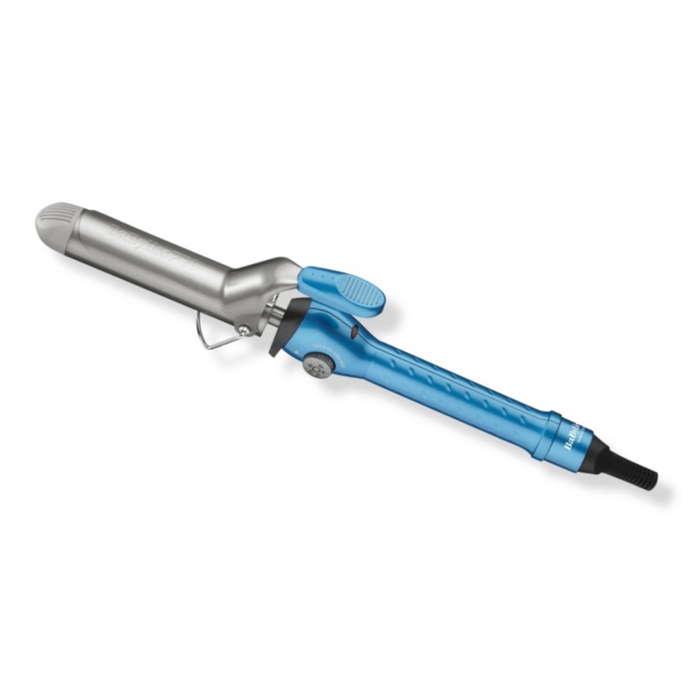 Nano titanium spring curling iron